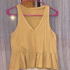 American Eagle yellow tank
